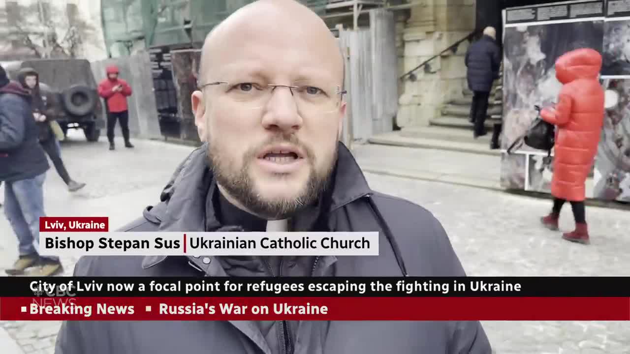 Lviv a focal point for those fleeing ukraine attacks