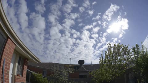 Windy day timelapse