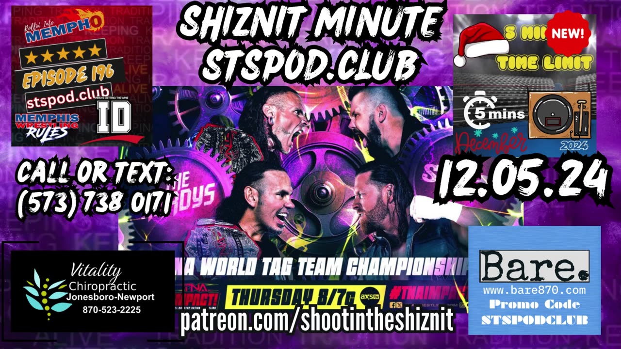 SHIZNIT MINUTE 12.05.24-BT TALKS TNA!