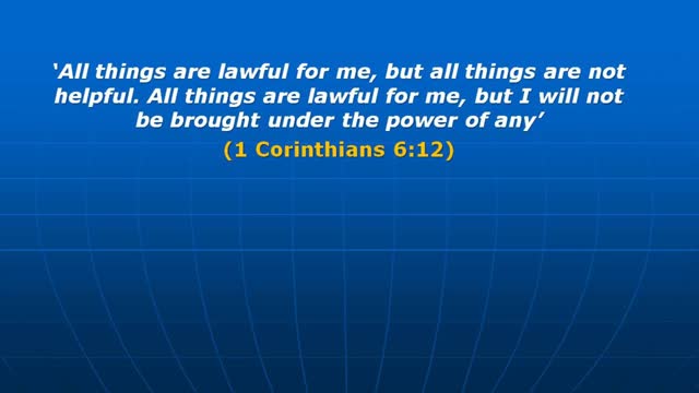 Galatians - Session 5. Dead To The Law Alive To The Spirit. Ken Legg