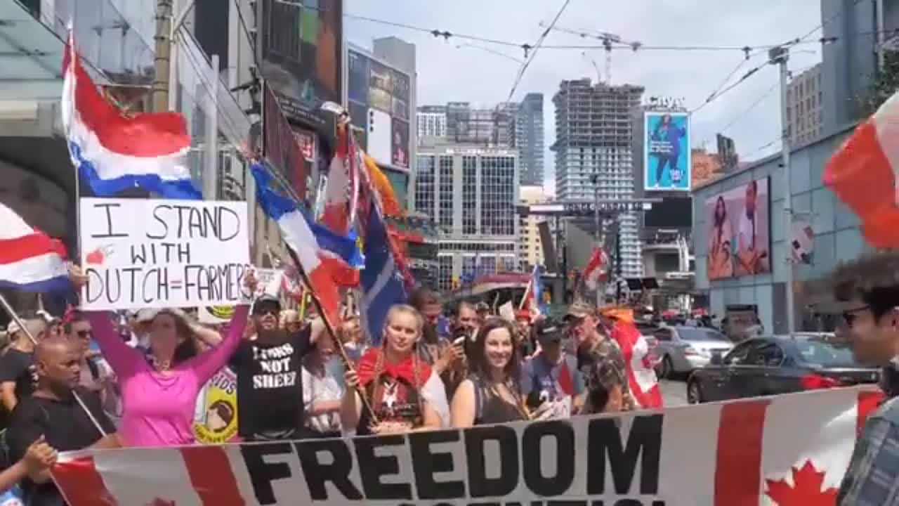 CANADIAN PATRIOTS ARE STANDING WITH THE DUTCH FARMERS