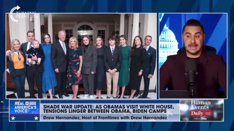 TPUSA's Drew Hernandez comments on the Obamas' visit to the White House.