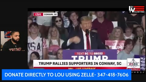 Lou Valentino - WHOAA!! TRUMP MAKES UNEXPECTED DECISION LIVE ON STAGE..