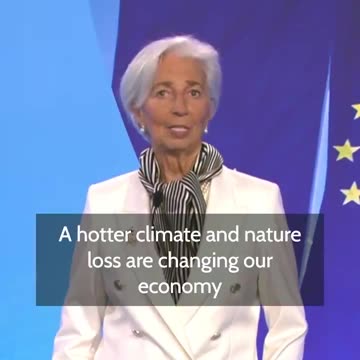 🚨🔥🔥🚨WARNING!!! Delusional Clown Alert! 🤡 Christine Lagarde, European Central Bank head