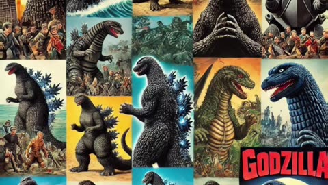 Godzilla ai art