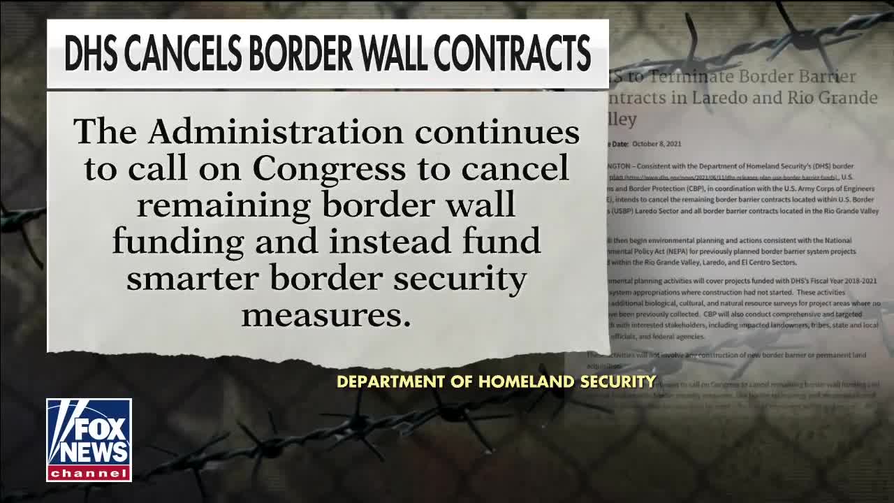 DHS Cancels Contracts to Build Border Wall in Sectors Where Crisis Is Worst