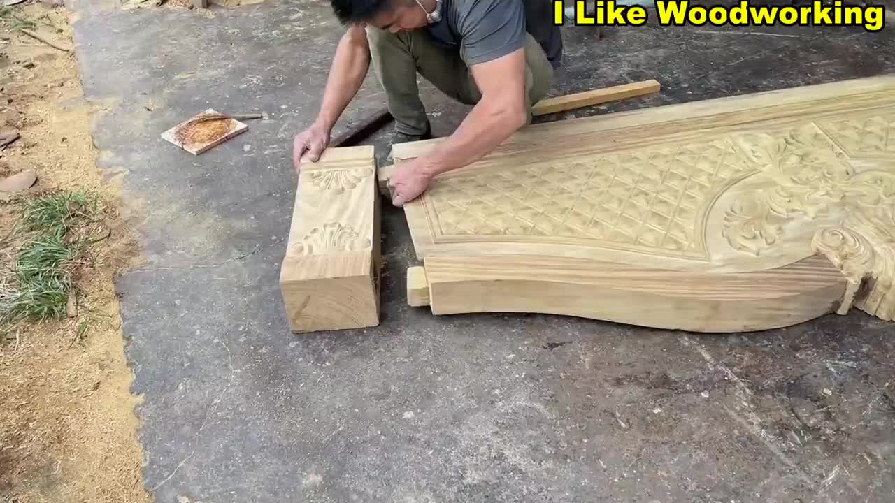 Amazing Techniques// Woodworking Skills Ingenious Easy - Build A