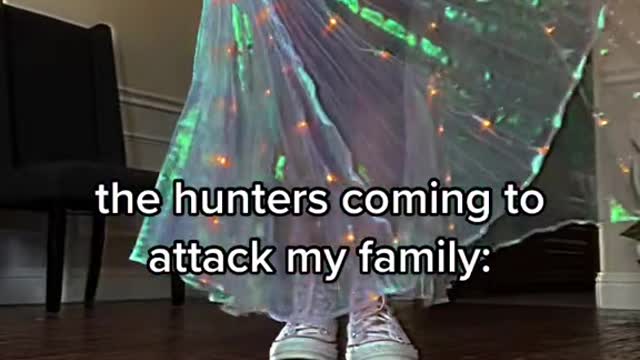 the hunters coming to attack my family: