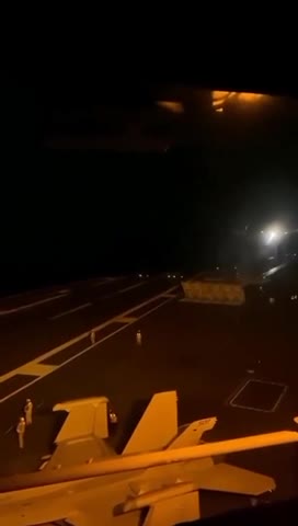 Night carrier take off with the F-35C🔥👏