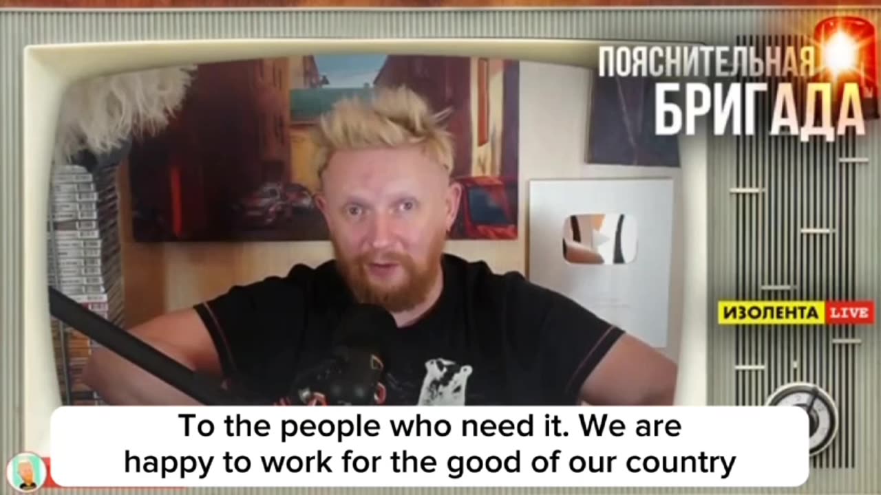 Russian Media Channel Izolentalive Reacts to Russian Citizenship for the Aussie Cossack