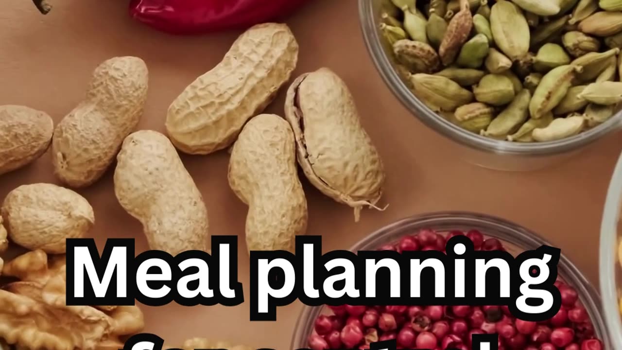 Plan your meals to avoid impulsive, unhealthy choices. #MealPlanning #HealthyEating