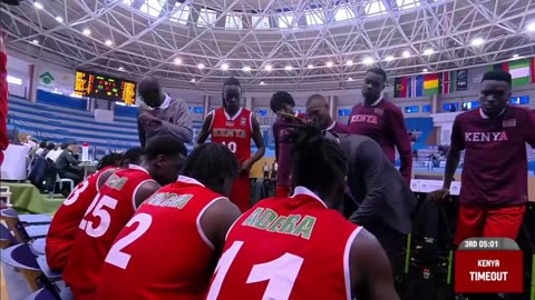 Kenya Morans vs Guinea - FIBA AFROBASKET 2025