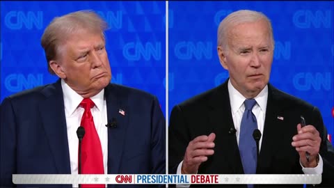 Trump says Biden 'doesn't even know what he's saying'