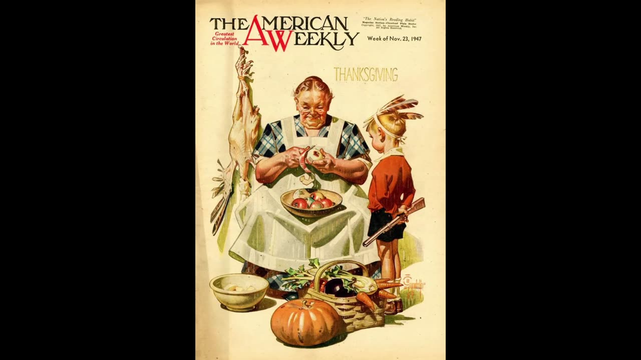 Point Sublime- Nov. 24, 1947 -"Big Crowd For Thanksgiving Dinner"