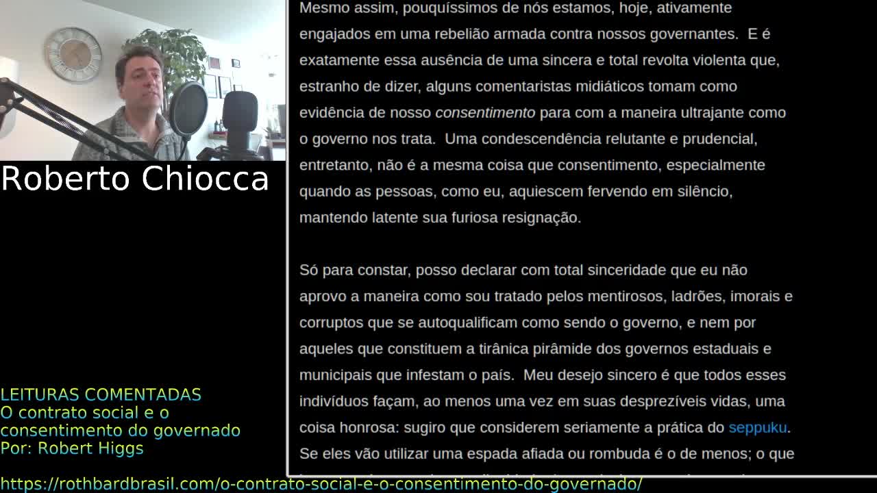 #2 Leituras comentadas - O contrato social e o consentimento do governado