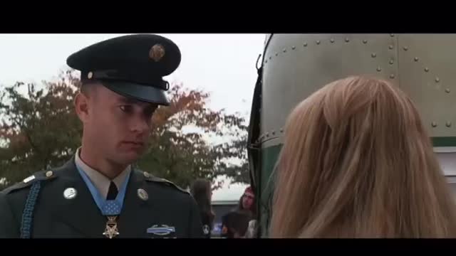 Forrest Gump full clip with the satanic symbols (see previous video)