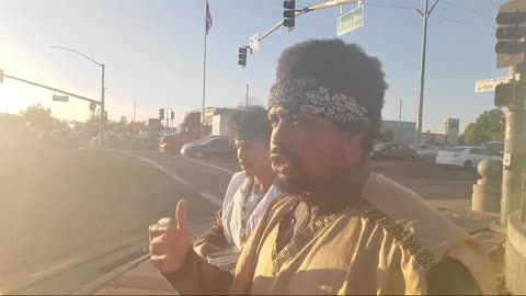 ISRAELITES IN SACRAMENTO: 11/16/22 STREET SPEAKING=