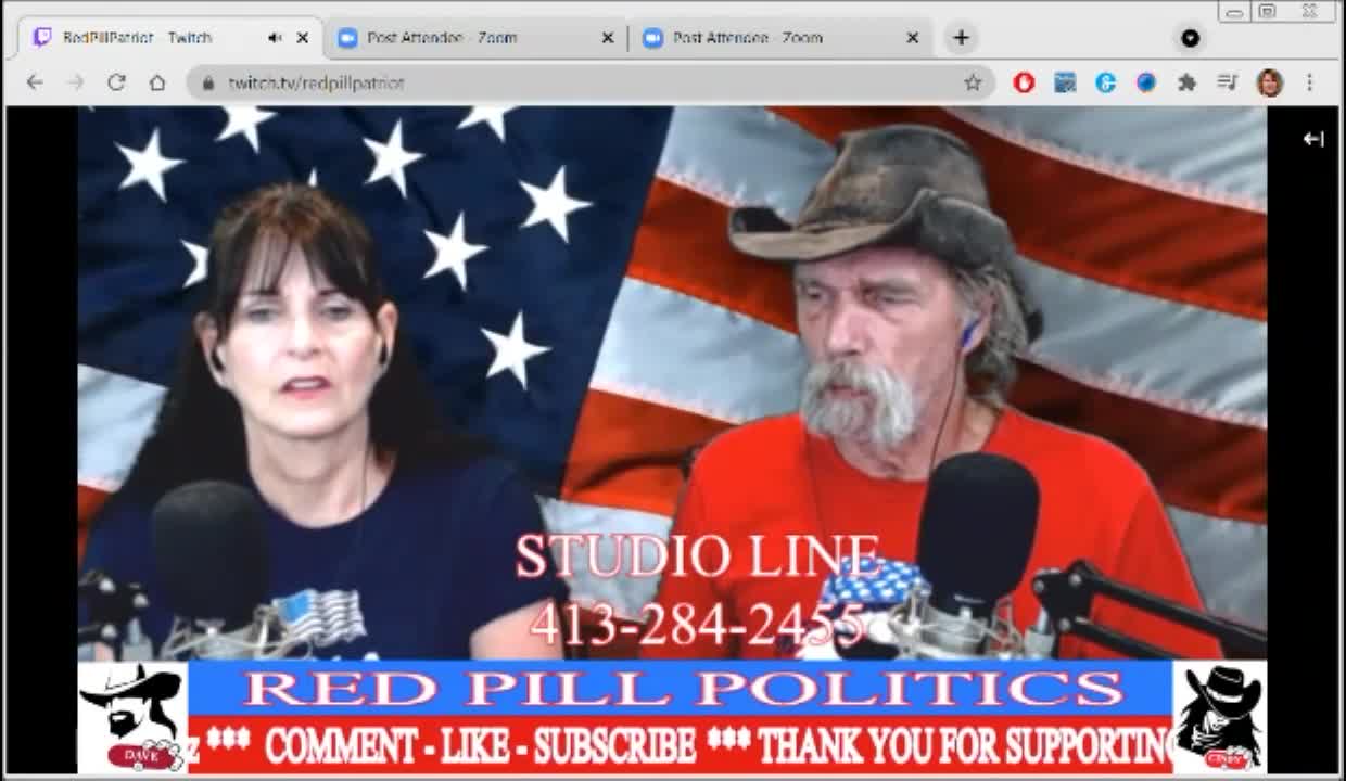 Red Pill Politics - Sunday w/ Dave & Cindy - part 1 Health Proxy