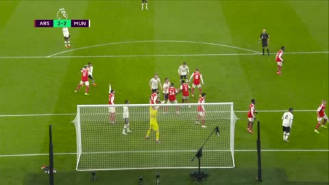 Nketiah's Last-Minute Heroics | Arsenal 3-2 Manchester United | Premier League Highlights