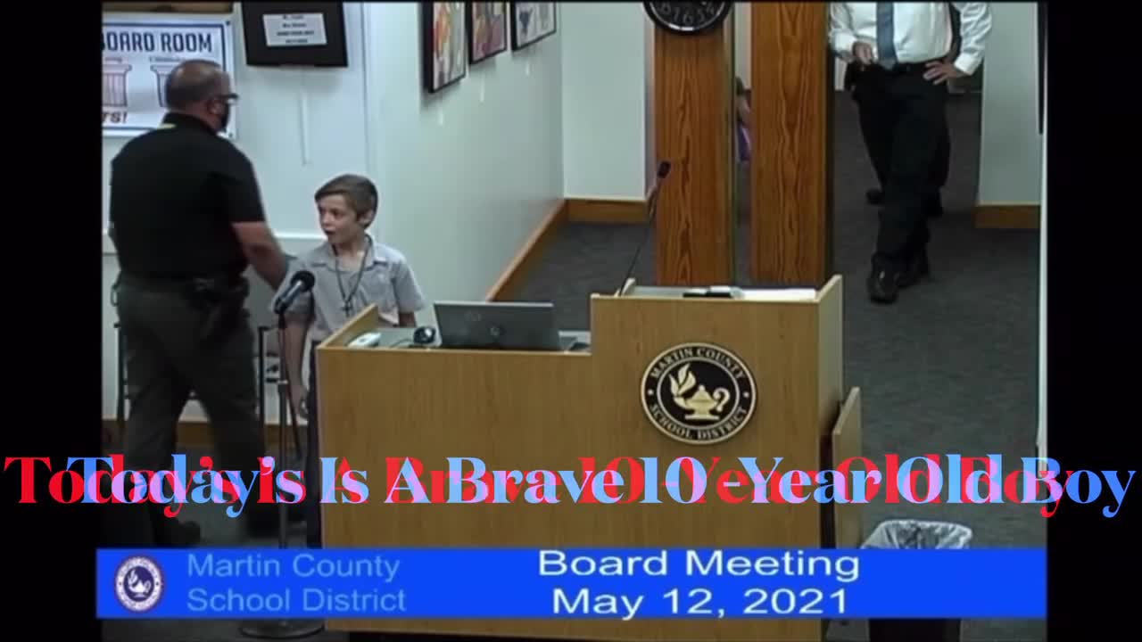 EPIC 10 YEAR OLD BOY CRUSHES MASK 😷 HYPOCRISY - MARTIN COUNTY EMERGENCY SCHOOL BOARD MEETING