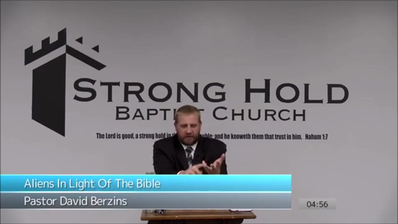 Aliens in the Light of the Bible - Pastor David Berzins