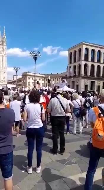 UNA GIORNATA A MILANO DI MANIFESTAZIONE