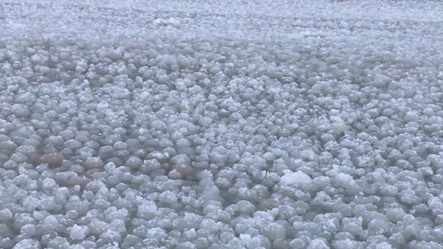 Lake Michigan Ice Spheres