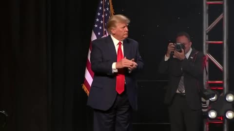 President Donald J. Trump Takes the Stage at American Freedom Tour