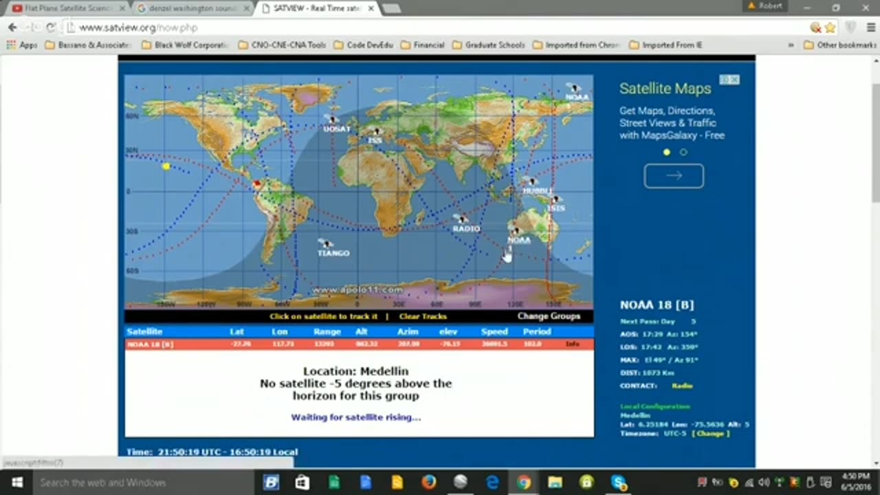 Satellite Balloons & Elliptical Orbits