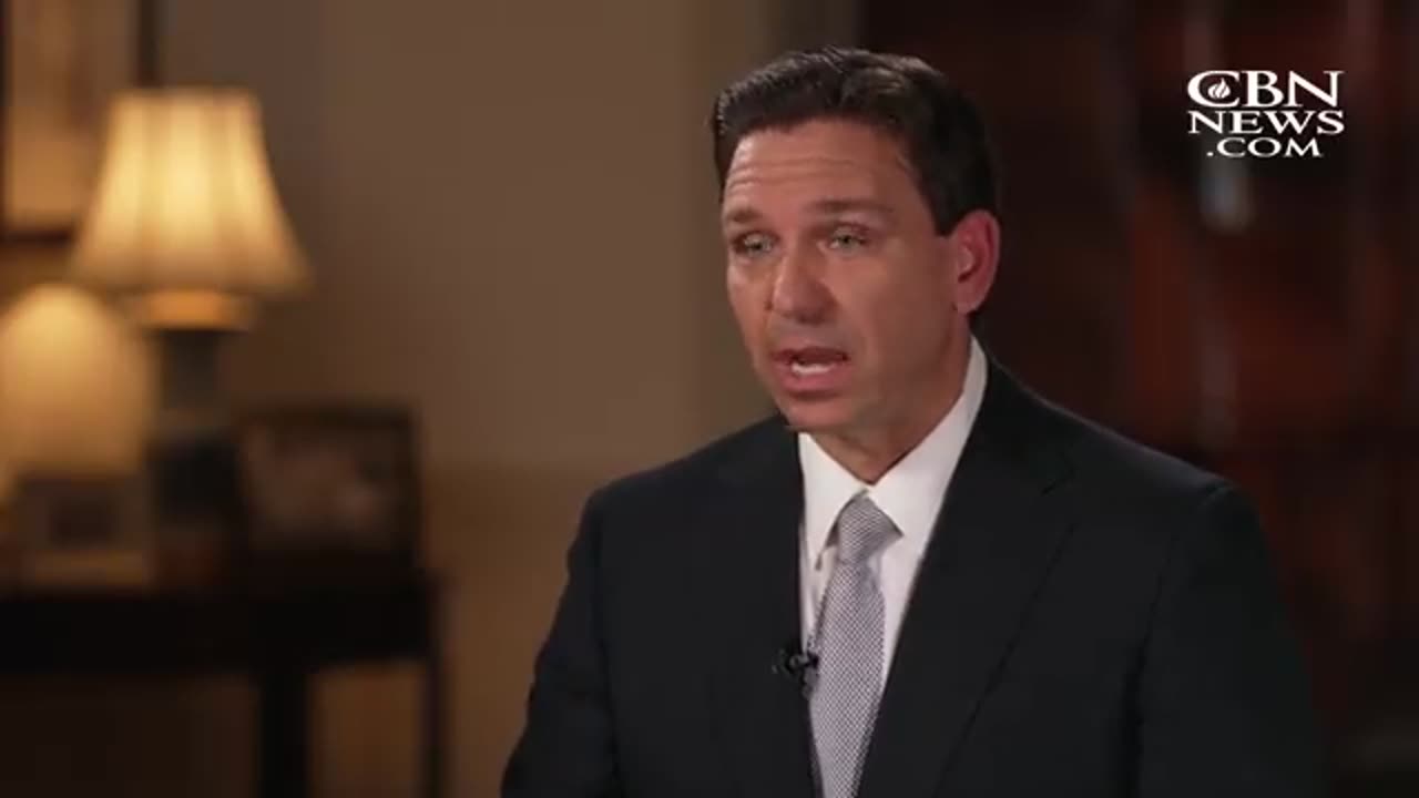 Ron DeSantis Condemns Abortion