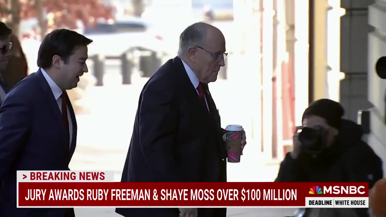 BREAKING: Rudy Giuliani hit with $148M verdict for defaming two Georgia election workers