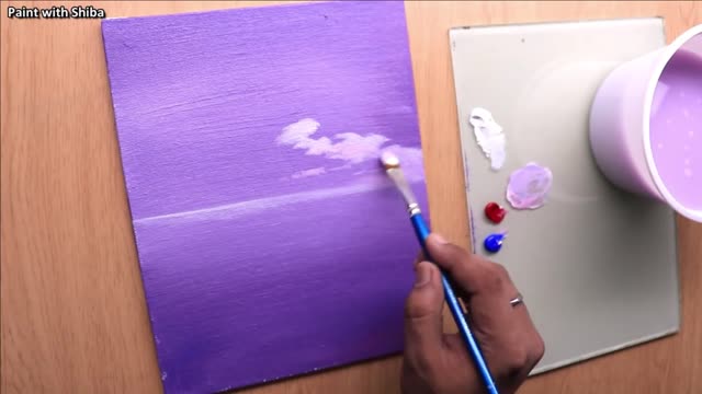 Start Drawing Sunset Clouds