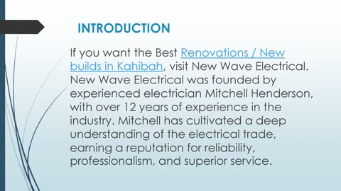 Best Renovations / New builds in Kahibah