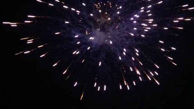 Amazing weeding fireworks