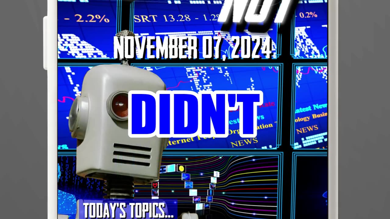 The Daily NOT - A show about what didn't happen today. Episode 300.