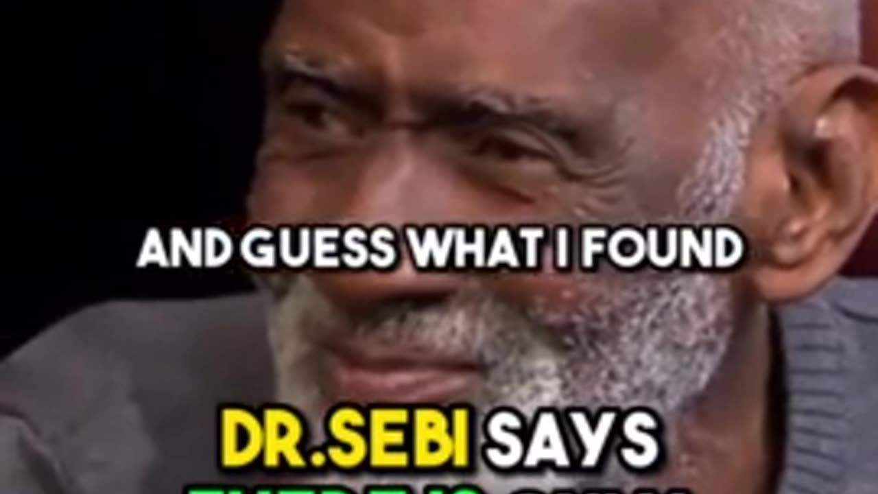 Dr. Sebi explains the truth about all disease