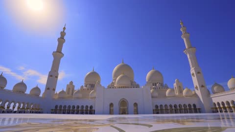 Grand Mosque Abu Dhabi Uae