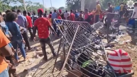 Stampede Of Over 1k Hatian Migrants In Mexico Leaves Several Injured