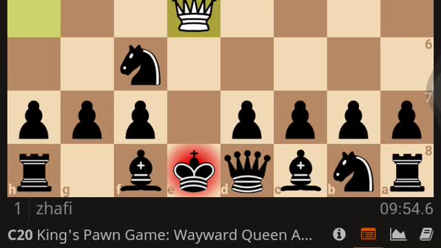 chess game white vs Black