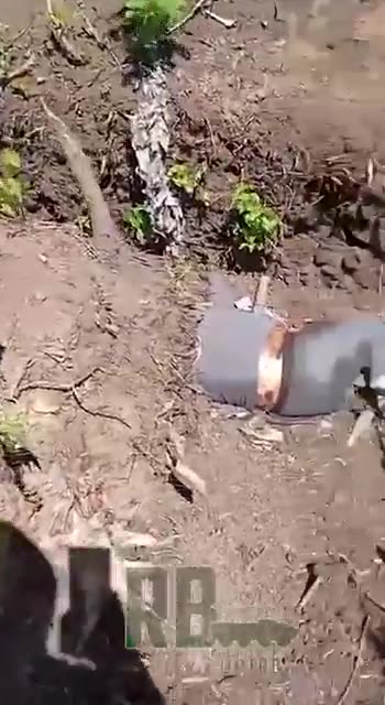 Aftermath of a Russian RPO-A Shmel “Bumblebee” used against on a Ukrainian position