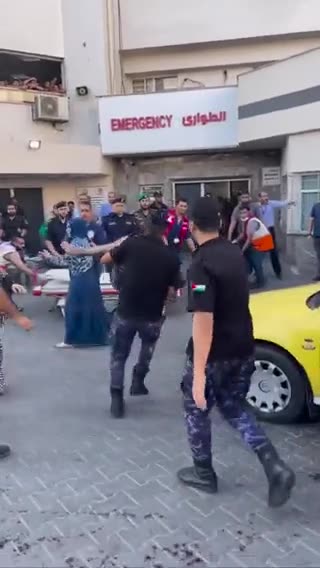 Children injured during Israeli bombing of Gaza.