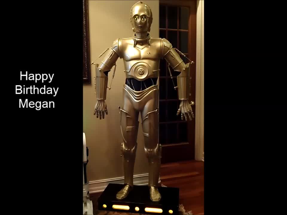 C3PO - Happy Birthday Greeting