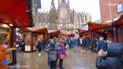 ***Visit Europe's BEST Christmas Market - Cologne Christmas Market***