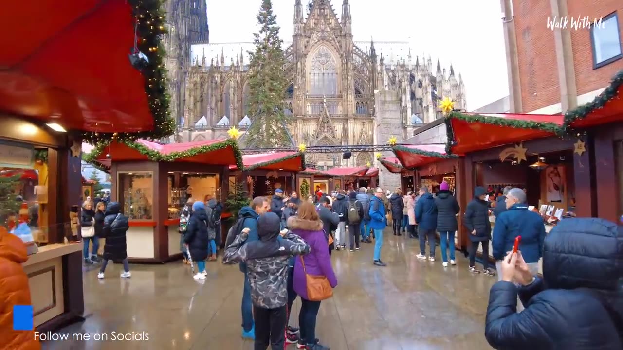 ***Visit Europe's BEST Christmas Market - Cologne Christmas Market***