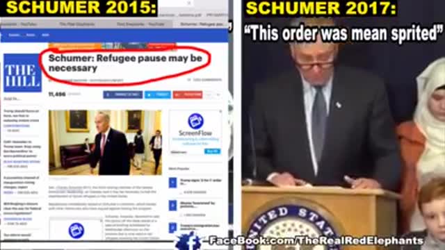 Two-faced Schumer