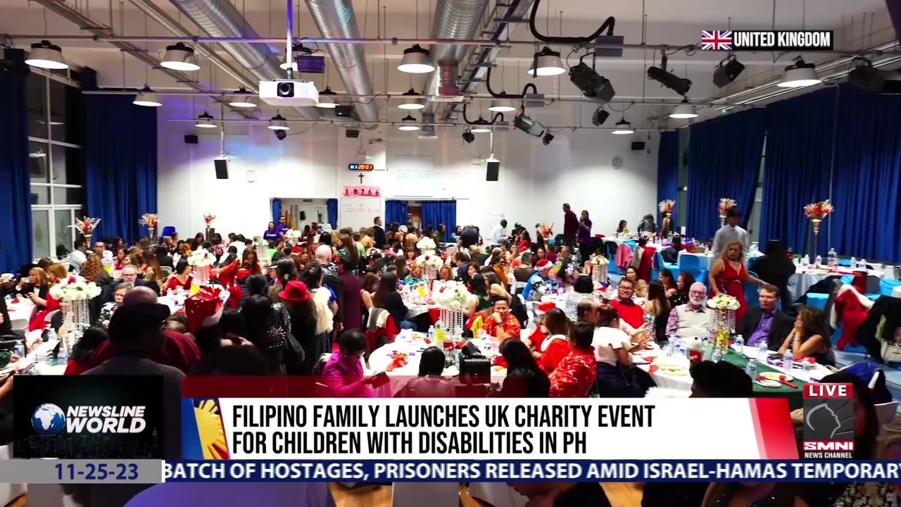 Filipino family launches UK charity event for children with disabilities in PH