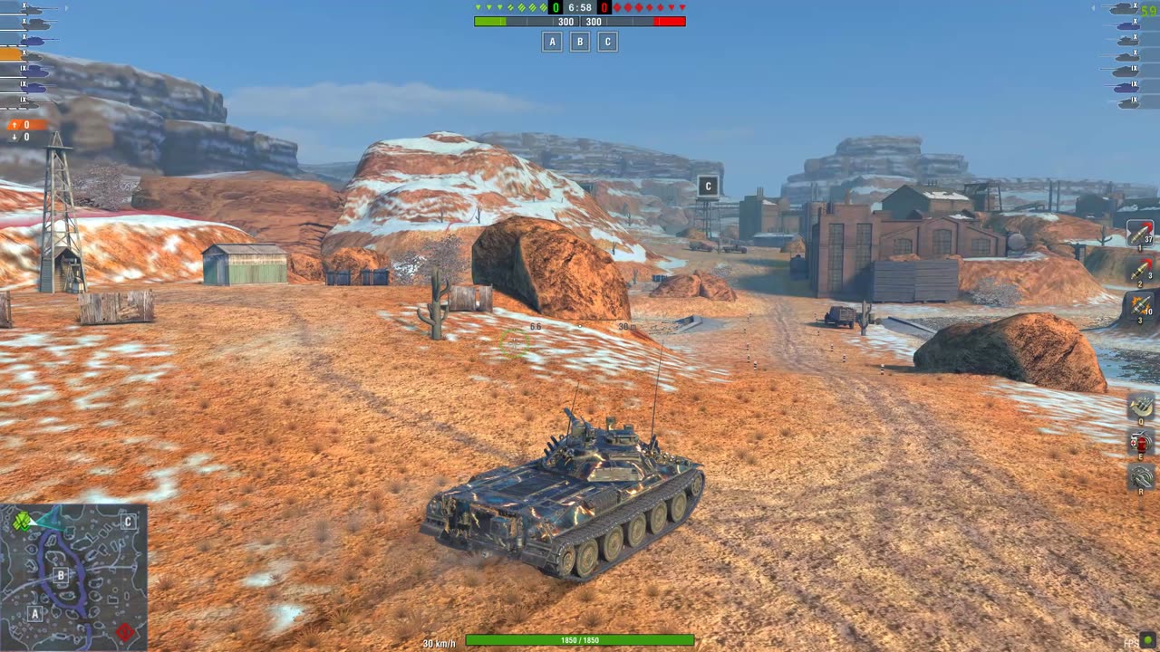 WOT Blitz - STB-1 - Saved by the flags