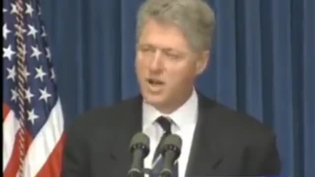 1995 Bill Clinton Apologies For Governmental Medical Experiments on Unknowing Patients