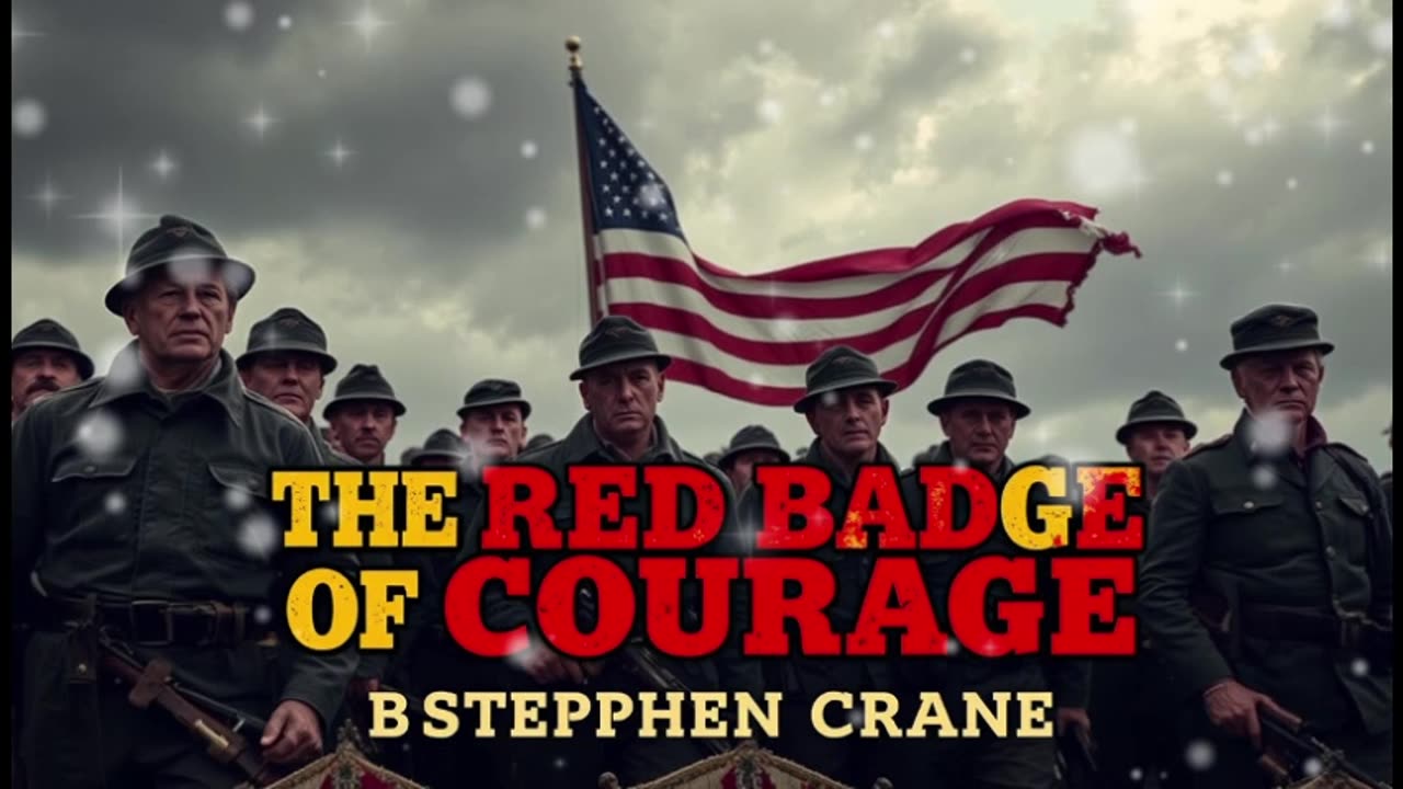 🎖️ The Red Badge of Courage by Stephen Crane 📖 | Free Audiobook 💥🛡️