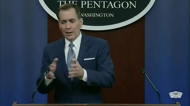 Pentagon Holds Press Briefing As More Than 3.5 Million Refugees Have Now Fled Ukraine